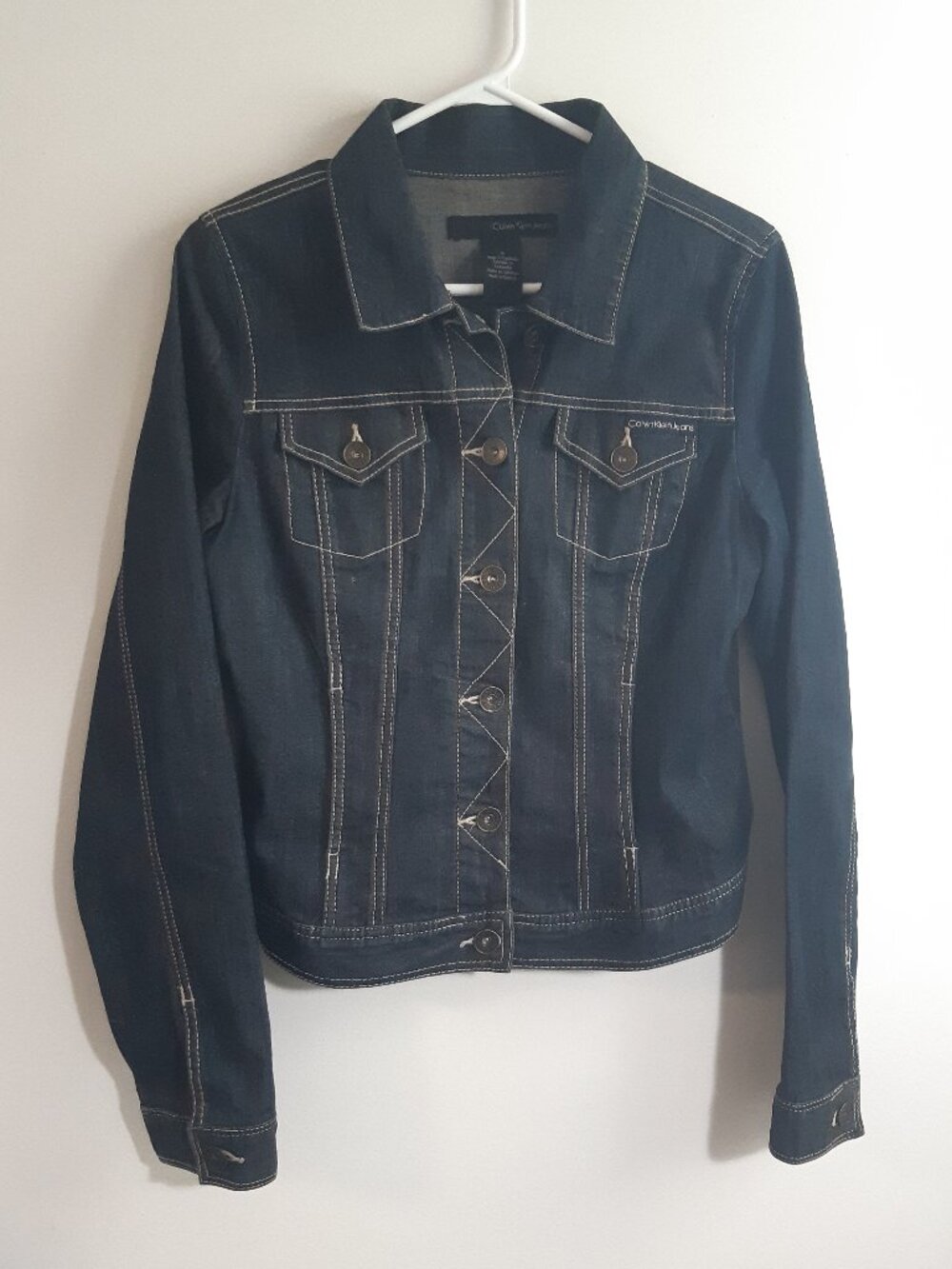 Calvin Klein Jeans Dark Indigo Denim Jacket Medium